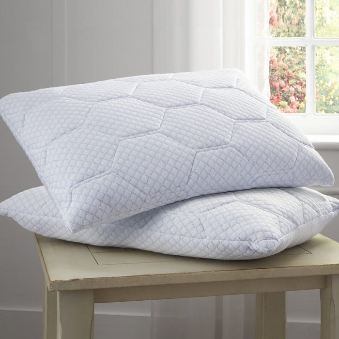 Alwyn Home Gel Reversible Plush Polyfill Cooling Bed Pillow & Reviews